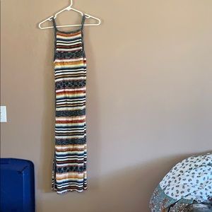 Backless maxi dress